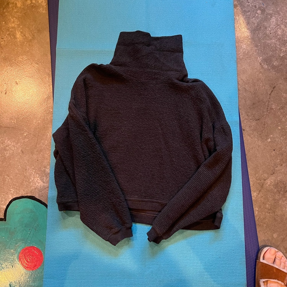 lululemon athletica Black Turtleneck Sweater